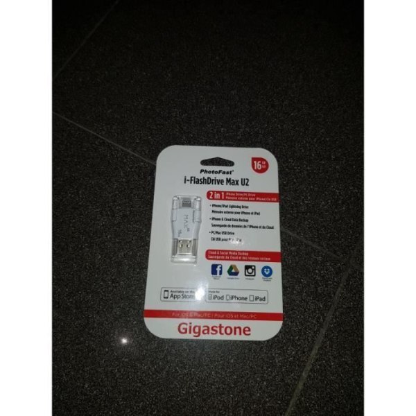 PHOTOFAST I-FLASHDRIVE Max U2 LIGHTNING 16 Gt