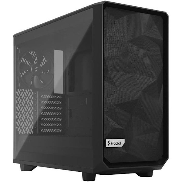 FRACTAL DESIGN - Meshify 2 Lite Black TG Light Tint - PC-kotelo - musta (FD-C-MEL2A-03) musta
