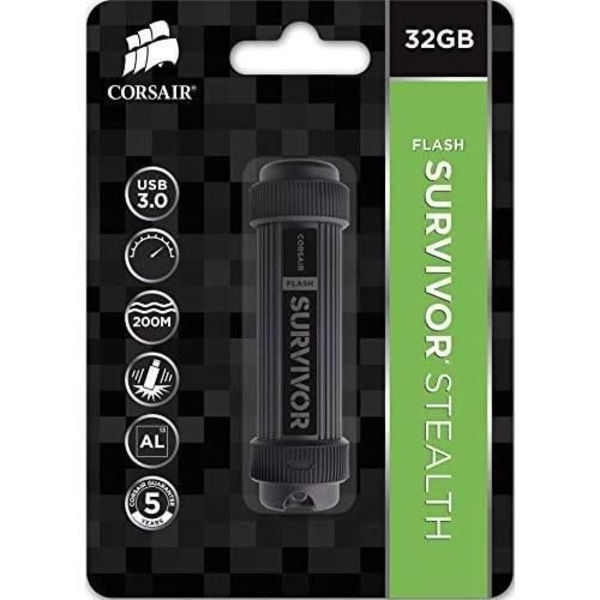 Corsair Flash Survivor Stealth 32GB USB 3.0 (CMFSS3B-32GB)