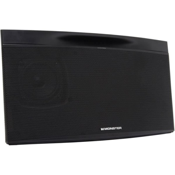 MONSTER StreamCast S2 kaiutin - Wi-Fi, NFC ja Bluetooth - musta Svart