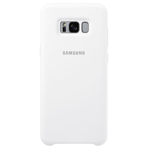 Silikonetui - Samsung - Galaxy S8 Plus - Stødbeskyttelse - Diskret design - Blødt Vit