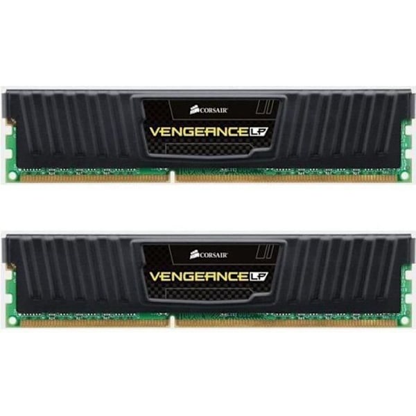 RAM-hukommelse - CORSAIR - Vengeance LP DDR3 - 8GB 2x4GB DIMM - 1600 MHz - 1,50V - Sort (CMW32GX4M2D3600C)