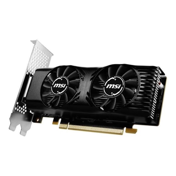 MSI - Näytönohjain - GeForce GTX 1630 4GT LP OC