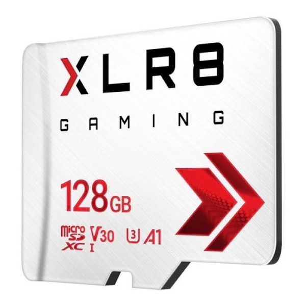 PNY Hukommelseskort microSDXC 128GB P-SDU128V32100XR-GE - 0751492662633