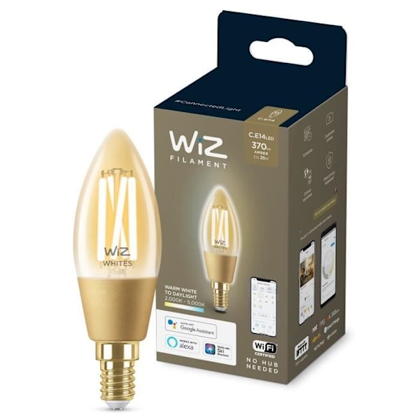 WiZ Flammeforbundet pære Hvid variabel E14 25W
