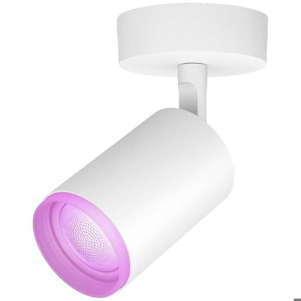 Philips Hue White and Color Ambiance FUGATO Spot 1x5.7W - Valkoinen Vit
