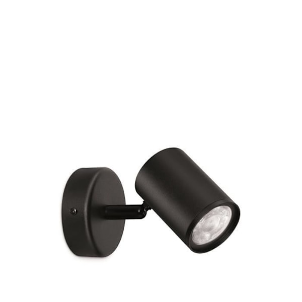 WiZ Smart Wi-Fi Spot Farve IMAGEO 1x5W 22-65K, Sort Svart