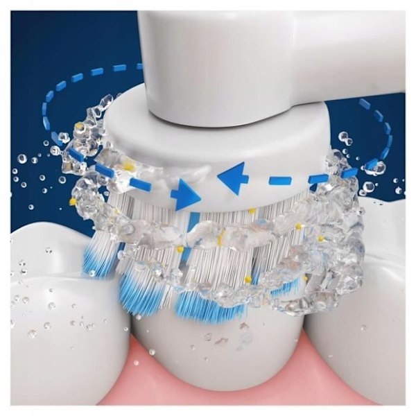 BROSSE ORAL-B GENIUS X 20000N HVID Vit