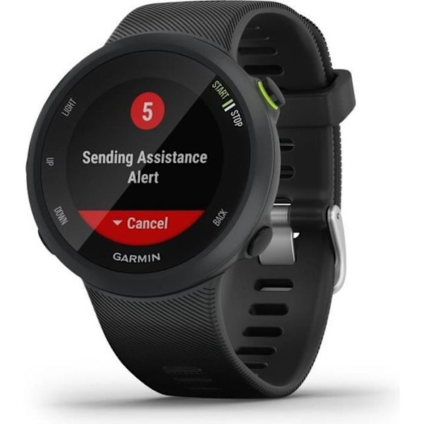 GARMIN Forerunner 45 - Løbeur med support for Garmin Coach træningsprogrammer - Sort - Large