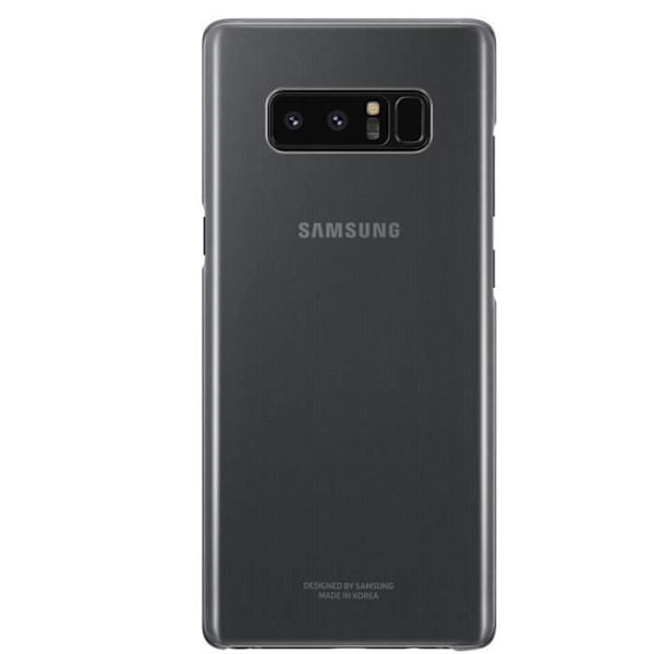 Samsung Note8 Ultra Thin Clear Shell - Sort Svart