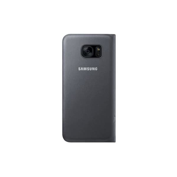 Samsung LED View Cover S7 Edge Cover - Sort