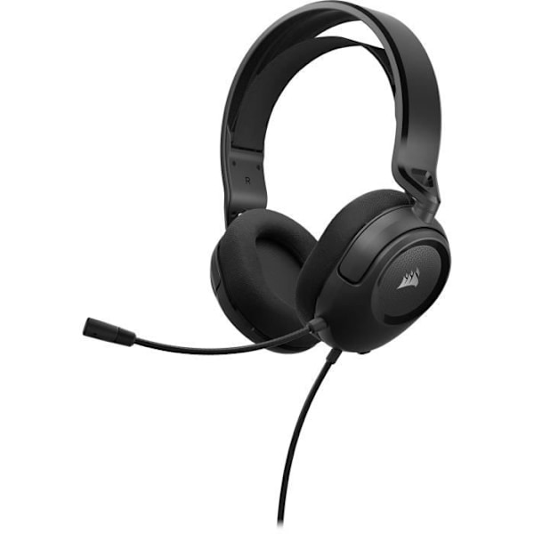 Stereohörlurar - CORSAIR - HS35 V2 - Flerplattformsljud, kolfiber