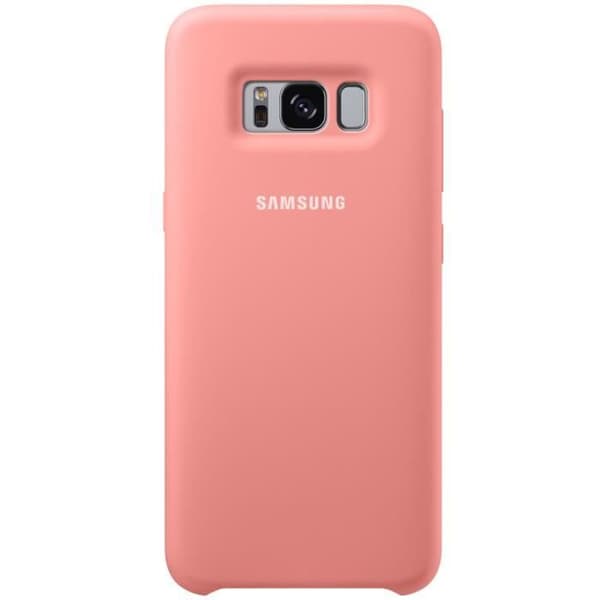 Samsung Silicone Case S8+ vaaleanpunainen Rose