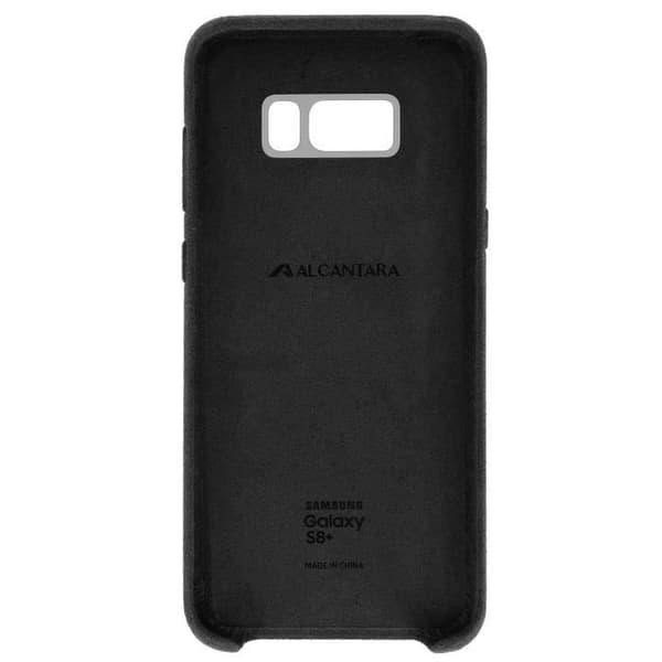 Samsung Alcantara Cover S8+ Grå Grå