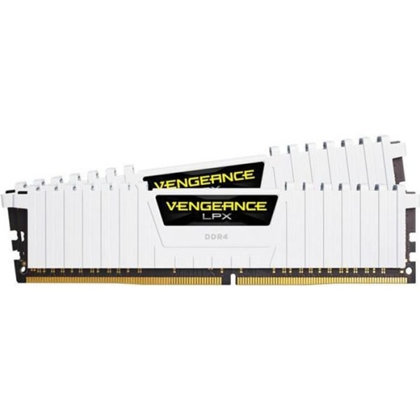 CORSAIR DDR4 PC-minne - Vengeance - 16 GB (2 x 8 GB) - 2666MHz - CAS 16 (CMK16GX4M2A2666C16W)