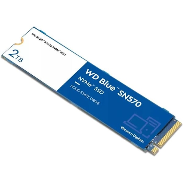 Intern SSD NVME SN570 - WESTERN DIGITAL - 2 To - M2 Format