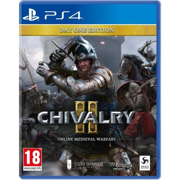 Chivalry 2 - Day One Edition PS4-spel Vit