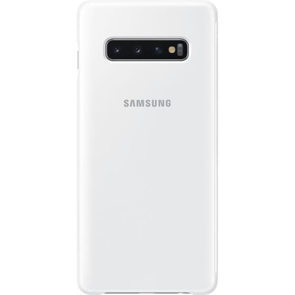Samsung Clear View -kansi S10+ Valkoinen Vit