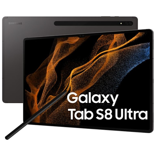 Tabletti - Samsung - Galaxy Tab S8 Ultra 5G - 14,6 tuumaa - 256 Gt - Android 12