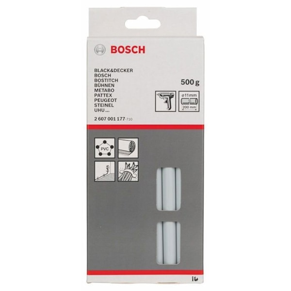 Liimapistoolin tikku - Bosch - 2607001177 - 11 x 200 mm - 500 g - Työkalut ja tarvikkeet