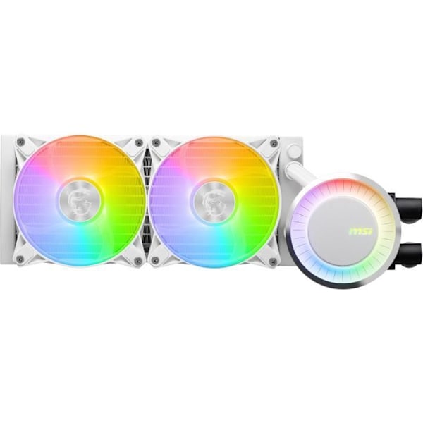 MSI - MAG CORELIQUID E240 - Vesijäähdytys - 120mm - VALKOINEN