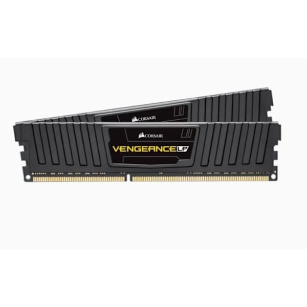 Mémoire PC DDR3 CORSAIR VENGEANCE LP NOIR DISSIPATEUR DE CHALEUR XMP 16GB (2x8) - 1600MHz - 10-10-10-27 (CML16GX3M2A1600C10)