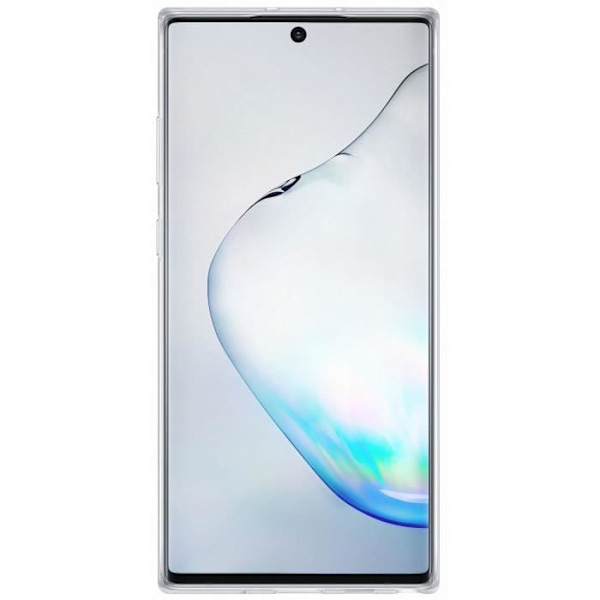 Läpinäkyvä Note10 + kotelo Transparent