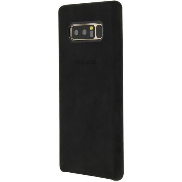 Samsung Alcantara Cover til Note8 - Sort Svart
