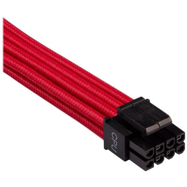 CORSAIR 4. sukupolven Premium -tyypin yksittäispäällysteinen kaapelisetti - Punainen (CP-8920223)