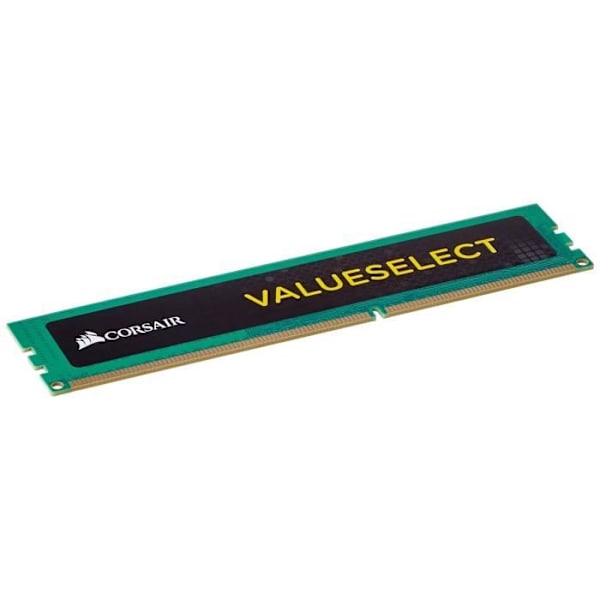 RAM-muisti - CORSAIR - ValueSelect DDR3 - 4 Gt 1x4 Gt DIMM - 1333 MHz - 1,50 V (CMV4GX3M1A1333C9)