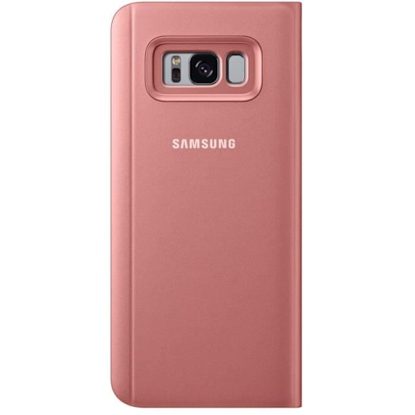 Samsung Clear View Cover Stand S8+ Pink Rosa