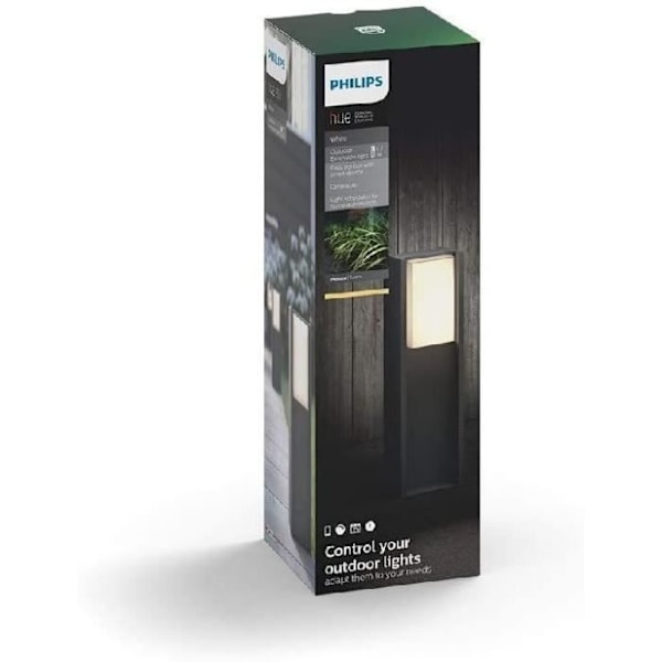 PHILIPS Boret HW Turaco 1x9,5W - Antracit