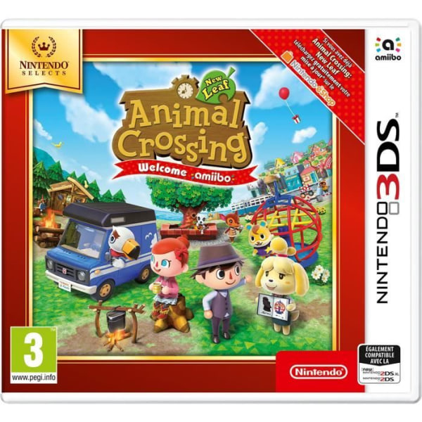 Animal Crossing New Leaf Välkommen Amiibo 3DS Nintendo väljer spel