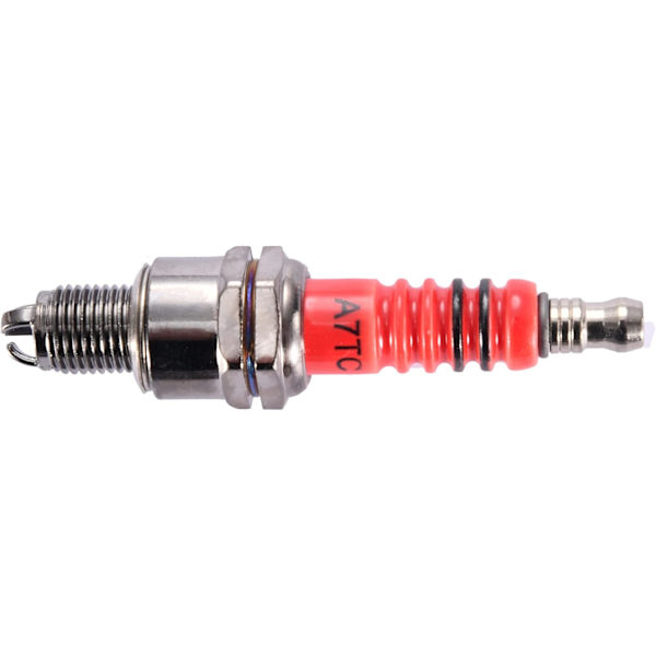 A7TC Sytytystulppa 3 Elektrodilla, Korvaa GY6 50cc 70cc 90cc 110cc 125cc Mopon ATV:n, 8 kpl