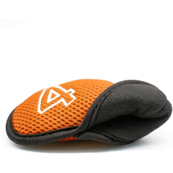 Mesh Järnklubbhuvudskydd (Orange)