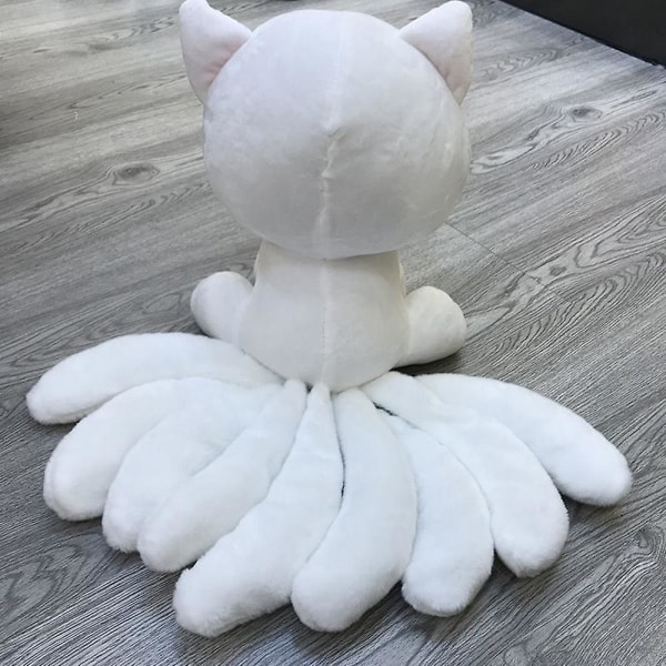 21 cm söt nio-svansad räv Plyschleksak Blomma Fox Rag Doll Girl Födelsedagspresent