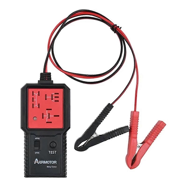 12V/24V Bilrelä Bilrelä Kortslutningstestare Automatisk Batterikontroll Elektronisk Relätestare