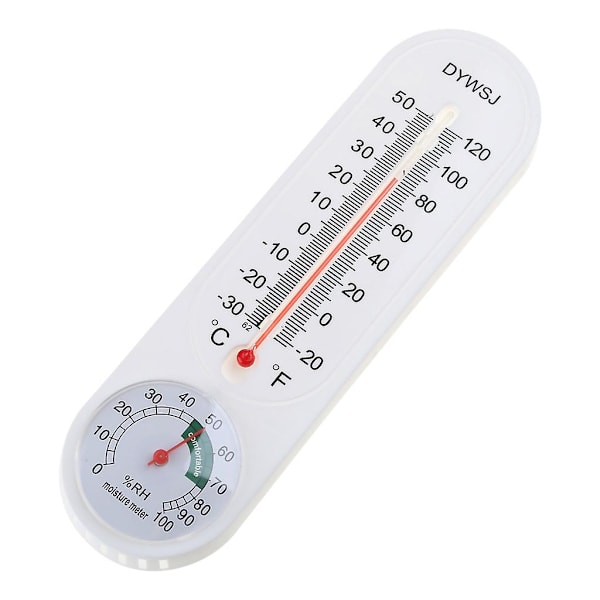 Termometre Temperatur- og fugtighedsmåler med grader Celsius/Fahrenheit /
