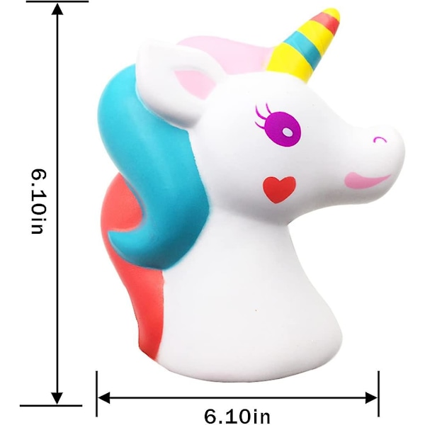 Klämleksaker, Doftande Dekompressions Långsamt Stigande Squishy Leksaker, Stressreducerande Fidget Leksaker, Jumbo Långsam Återhämtning Barn Födelsedagspresenter för Ångestlindring