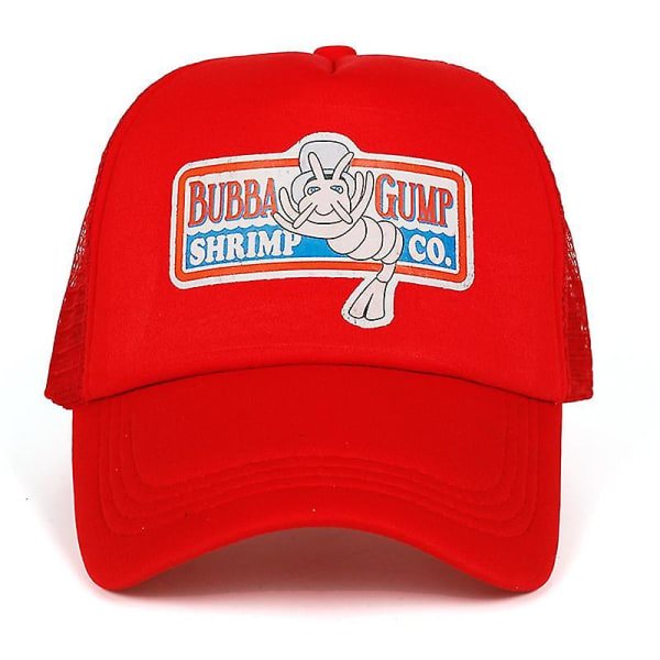 Lastbil Baseball Cap Mænd Kvinder Sport Sommer Snapback Cap Hat Forrest Gump Justerbar Hat Red