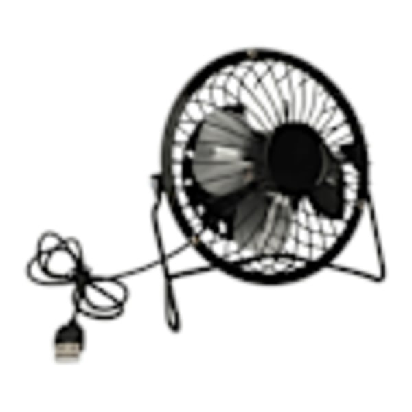 Solpanelventilator 5W USB 360 Graders Justerbar Solpanel Drivhusventilator til Udendørs Hønsehus og Hundehus