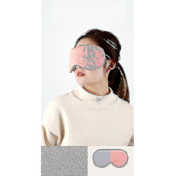 Homemiyn Dubbelsidig Sovmask, Mjuk och Bekväm Ögonmask för Män