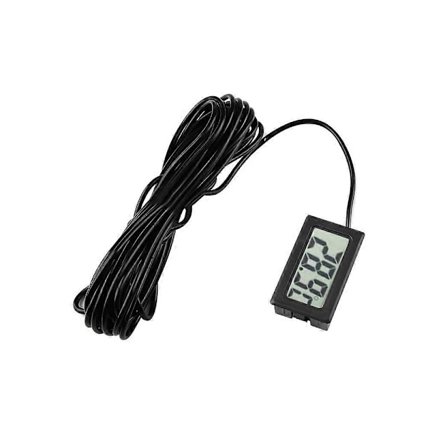 TPM-10 FY-10 LED Digital Termometer Temperatur Sensor Mätare Detektor Testare 5V 12V för Bil Inomhus Babybadkar Inkubator TPM-10 Black