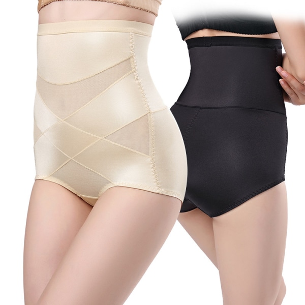 Crossover Compression Shapewear för kvinnor Black 3XL