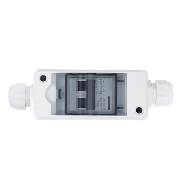 IP65 Vandtæt 2P DC Mini Afbryder med Afbryderkontakt til Solcelle PV System AC90‑400V DC12‑400V 10A