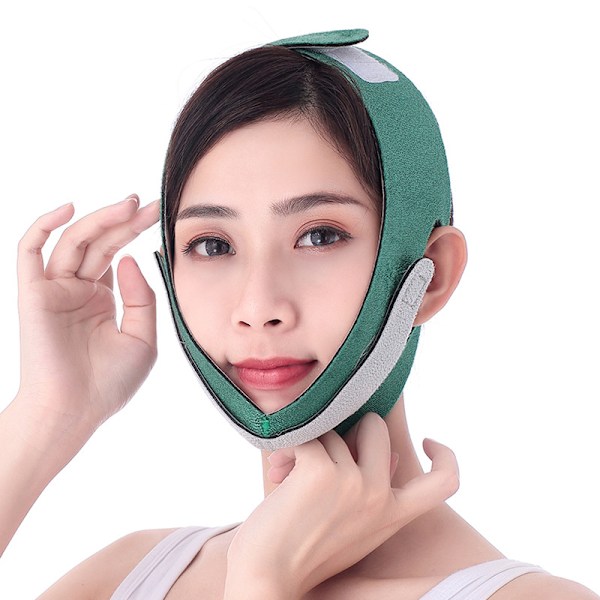 Ansiktslyftande liten V-formad ansiktsbandage skönhetsinstrument dubbelhaka mask ansikts skulptering ansiktsmassager V-formad ansikts artefakt varumärke