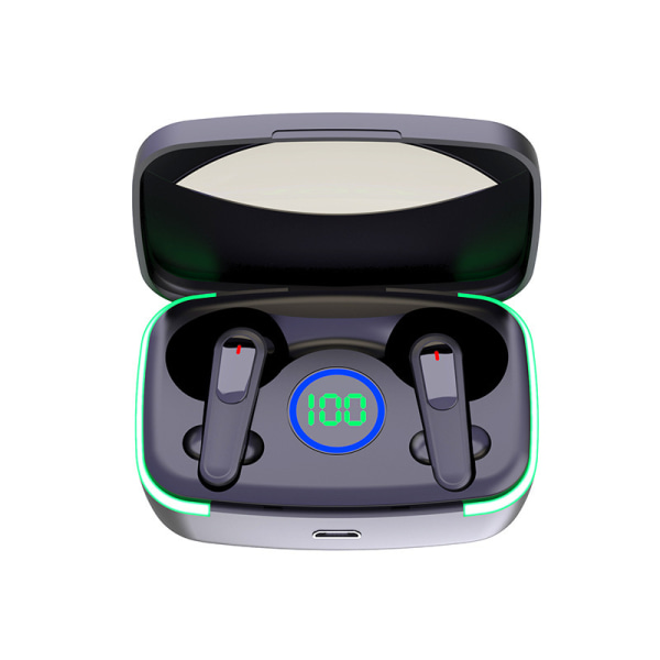 Bluetooth headset p9 trådløst musik headset stereo udtrækkeligt silver