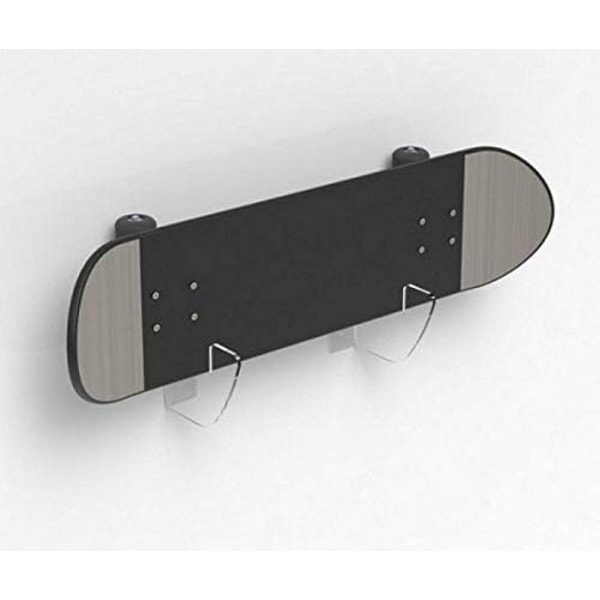 Wanlian vægmonteret skateboard display stand skateboard display stand tøjbøjle skateboard vægbeslag 1 par