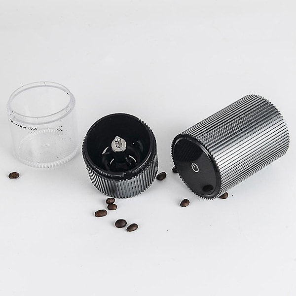 Bærbar Elektrisk Kaffekværn Type-C USB Opladning CNC Rustfrit Stål...