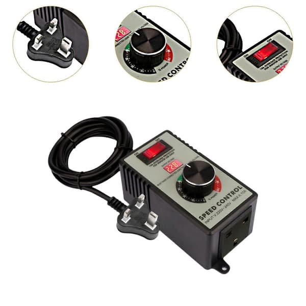 Hastighetsregulator Variabel LED-skjerm Hastighetskontroller Motorhastighetskontroller